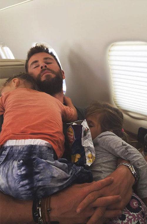 Chris Hemsworth's cutest dad moments