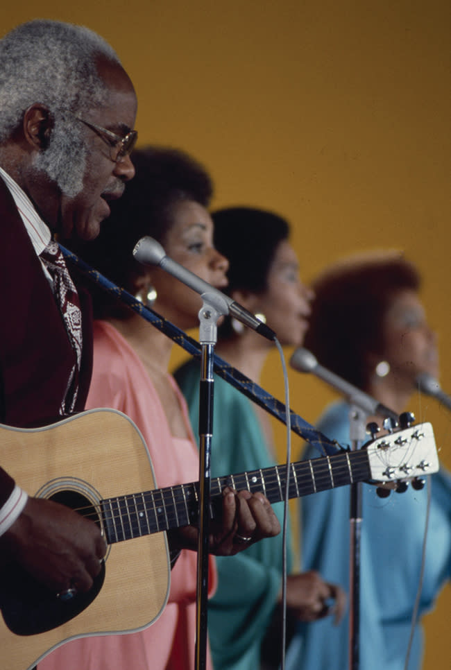 Performing on ABC’s The Sonny Comedy Revue in 1974.