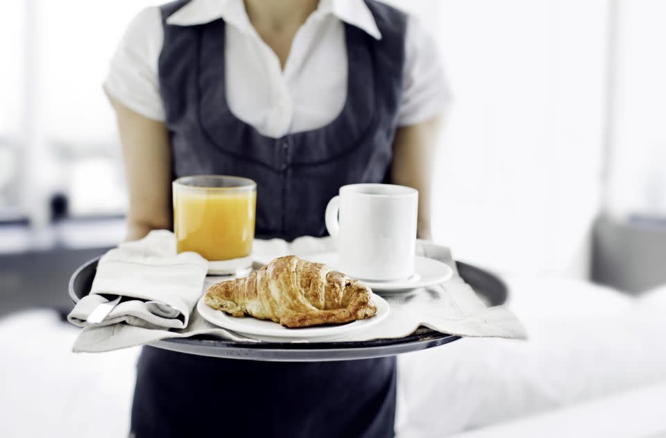 According to an expert, they could meddle with your room service. Photo: Getty Images