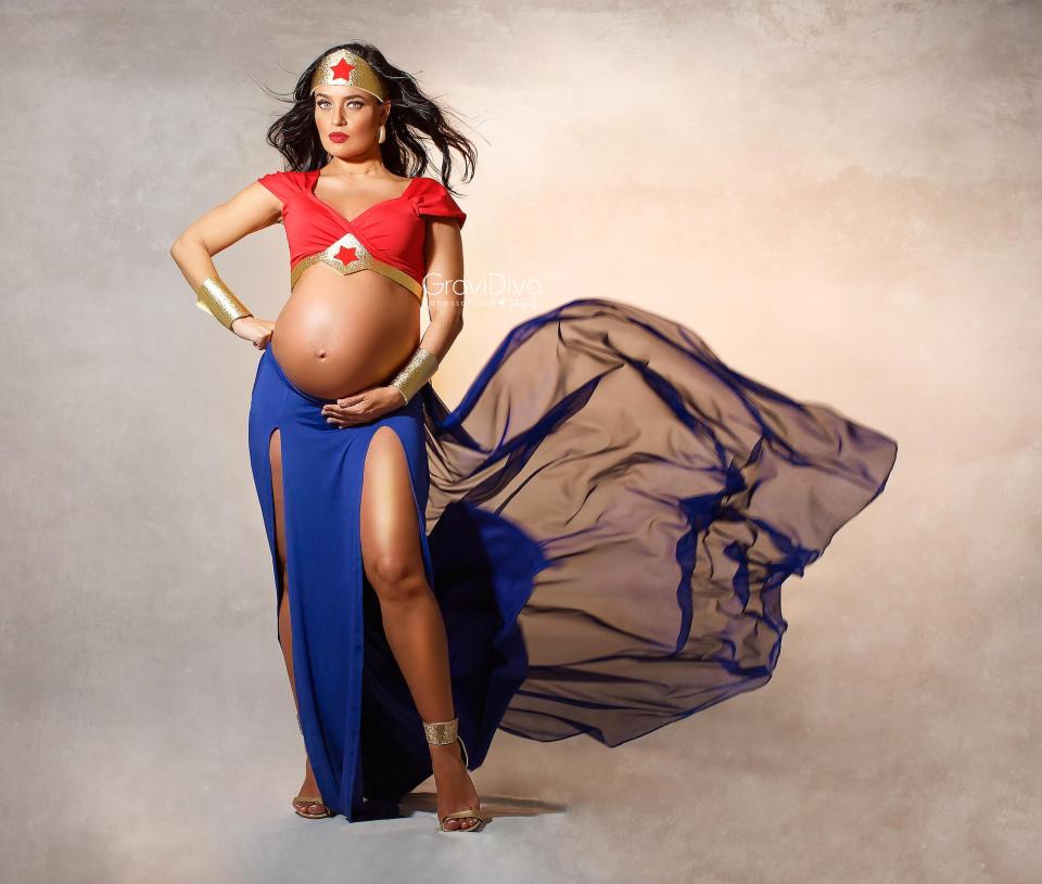 Pregnant Disney Princess Photo Shoot