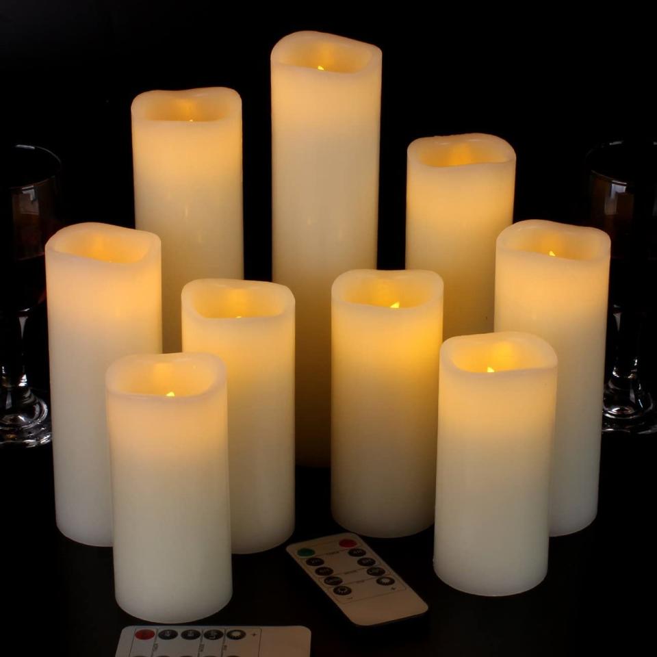 thanksgiving decor dining table holiday centerpieces vinkor flameless candles