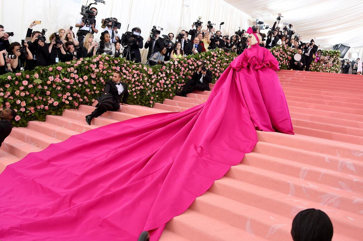 Lady Gaga attends The 2019 Met Gala Celebrating Camp: Notes on Fashionat Metropolitan Museum of Art on May 06, 2019 in New York City.