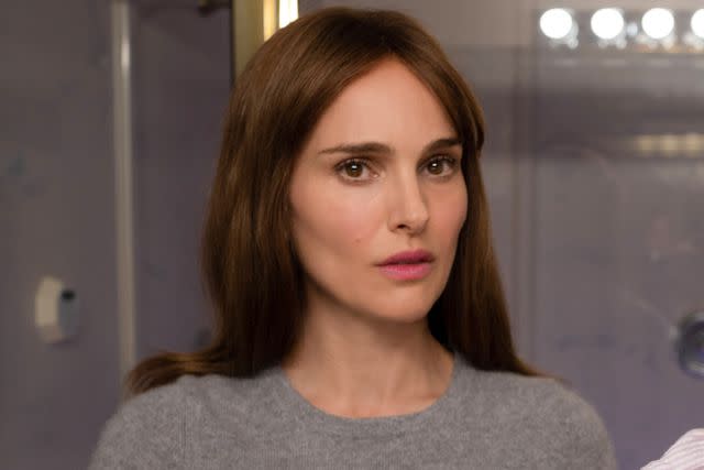 <p>Francois Duhamel/Netflix</p> Natalie Portman in "May December"