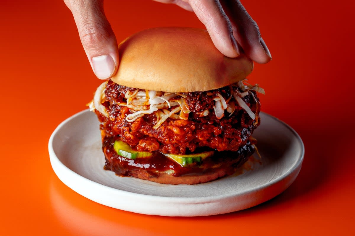 Red hot: Dumpling Shack is expanding its repertoire with fried chicken sandwiches at Sichuan Fry in Hackney  (Mike Tsang, Freshmike Studio)