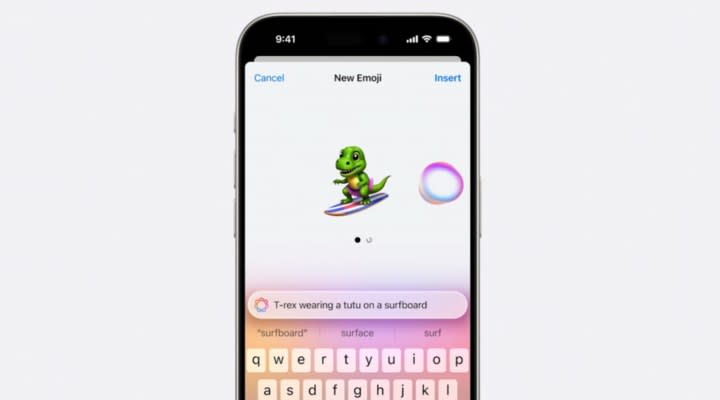 Genmoji on an iPhone.