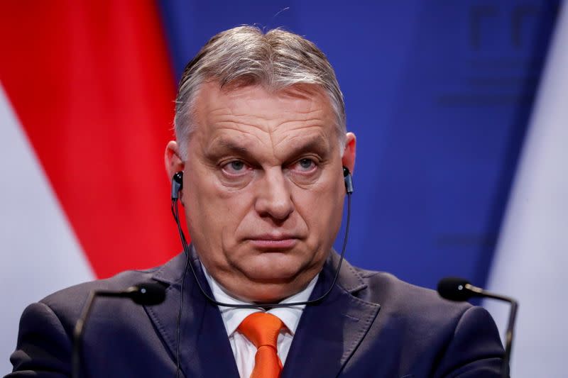 FILE PHOTO: Hungary's PM Orban in Budapest