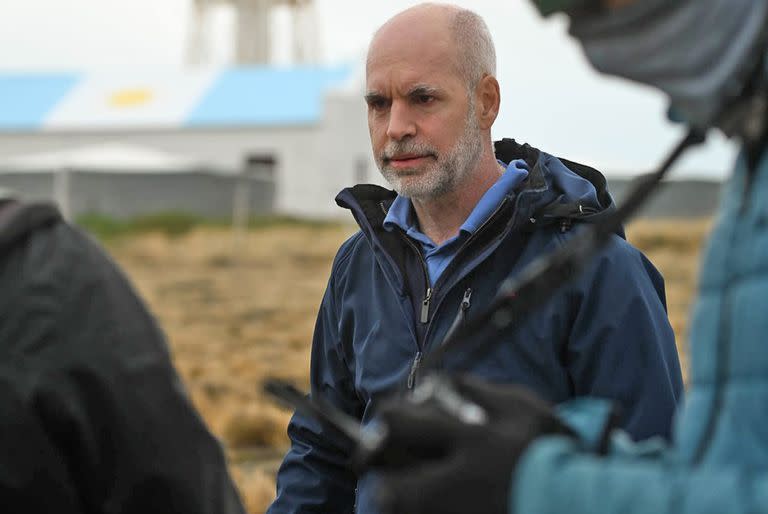 Fotos del backstage del lanzamiento de Horacio Rodríguez Larreta