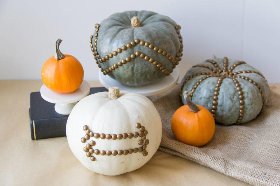 No-Carve Pumpkin Decorating Ideas (Lovely Indeed)