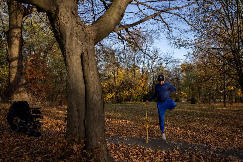 The Wider Image: One Ukrainian war amputee's return to civilian life