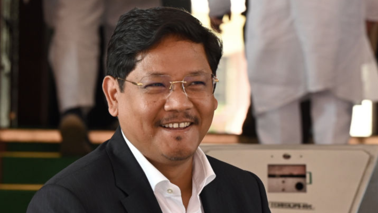  Indian politician Conrad Sangma. 