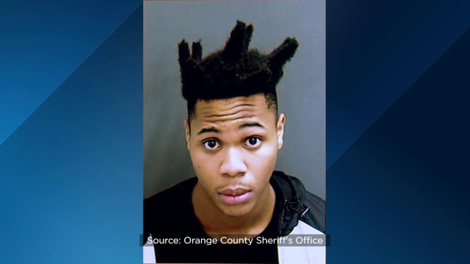 Keith Melvin Moses, 19, is accused in a string of shootings in Orange County.