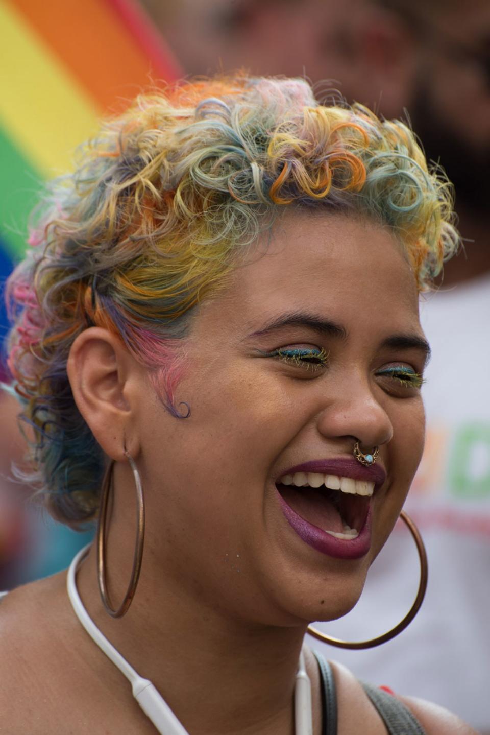 Photographer Ryan McGinley captures scenes of New York City's Pride weekend for Vogue.