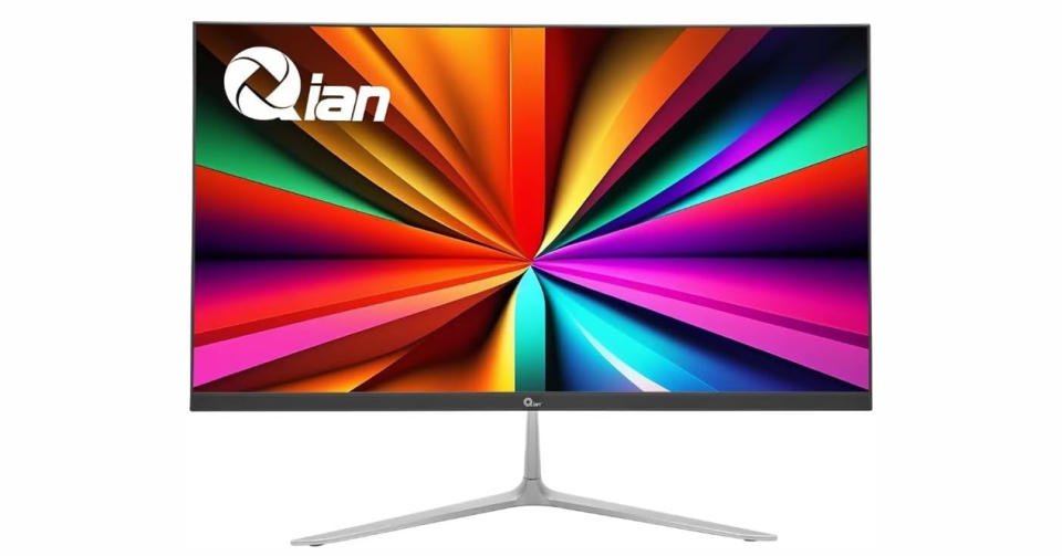 Uno de los principales atractivos del monitor de QIAN es su diseño - Imagen: Amazon México