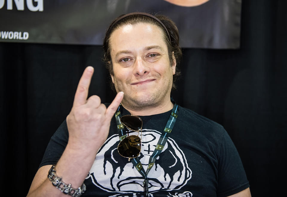 Edward Furlong attends 2019 Wizard World