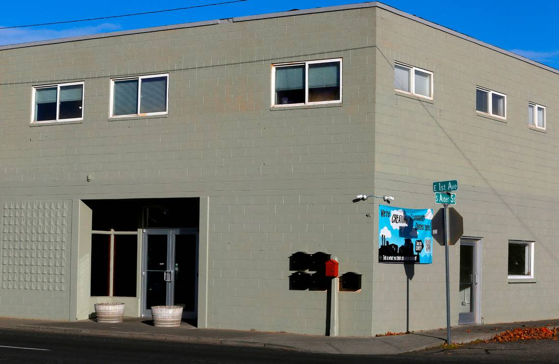 Hillspring Church is reaching out to the community for input about a new community center they’re planning for this building on West First Avenue at South Alder Street in downtown Kennewick.