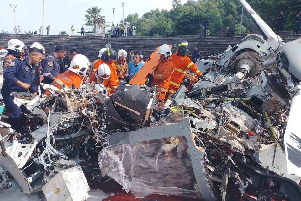 <p>Fire and Rescue Department of Malaysia / Handout/Anadolu via Getty Images</p>