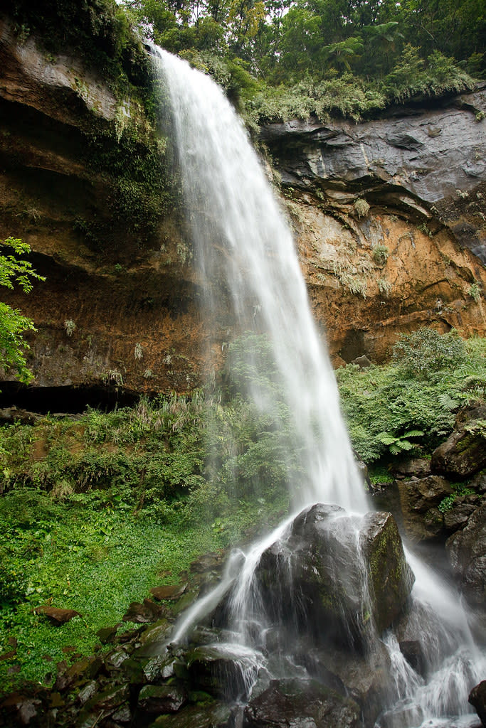 三貂嶺摩天瀑布美景（Photo Credit: David Hsu.@Flickr, License: CC BY-SA 2.0，圖片來源：https://www.flickr.com/photos/44613915@N00/4530606017）
