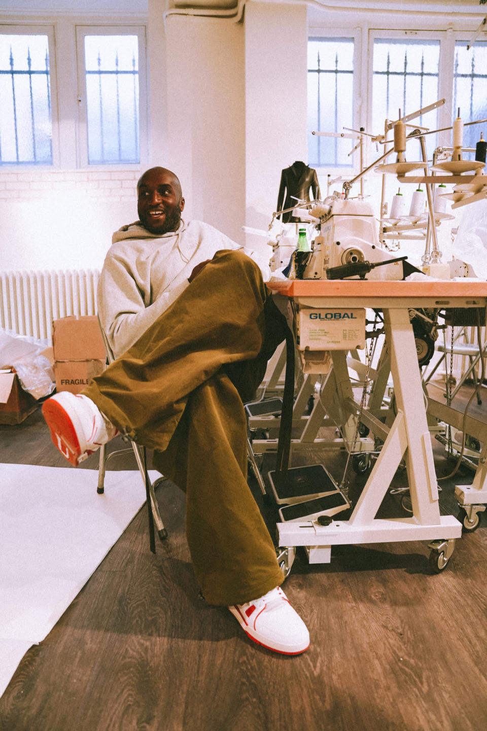 Virgil Abloh - Credit: Bogdan Plakov/Courtesy of Museum of Contempary Art Chicago