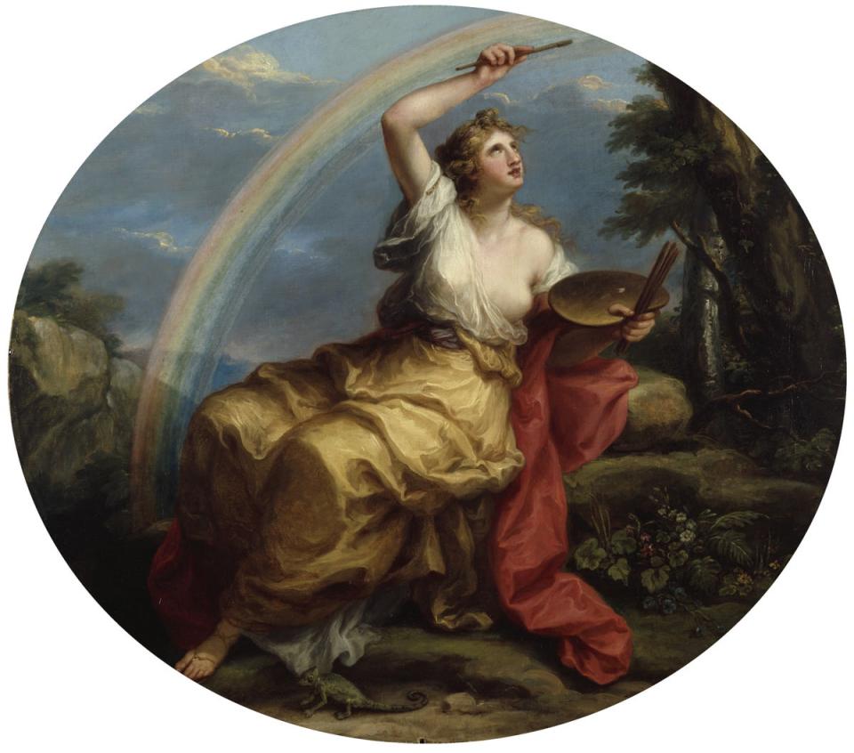 Angelica Kauffman, RA, ‘Colouring' 1778-80 (Royal Academy of Arts, London. Photographer John Hammond)