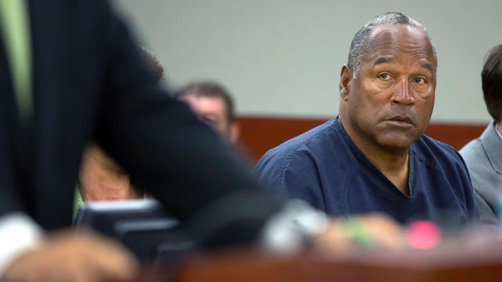 OJ Simpson to face Nevada parole board today, if granted could be freed in October