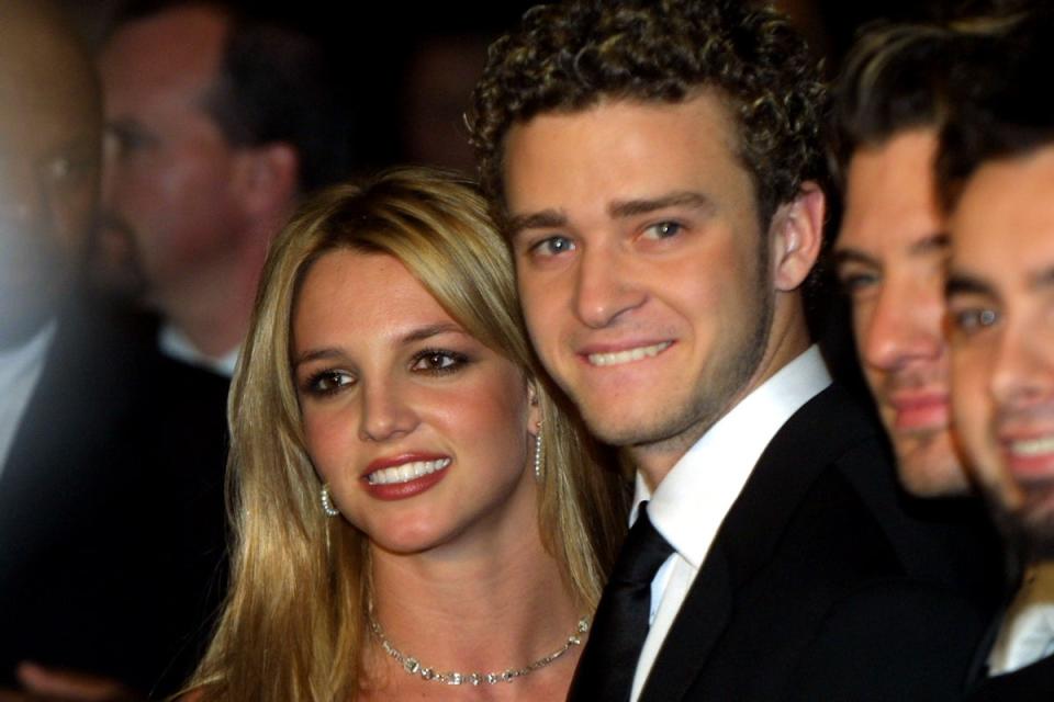 Spears has opened up about her relationship with Justin Timberlake in her memoir (Getty Images)