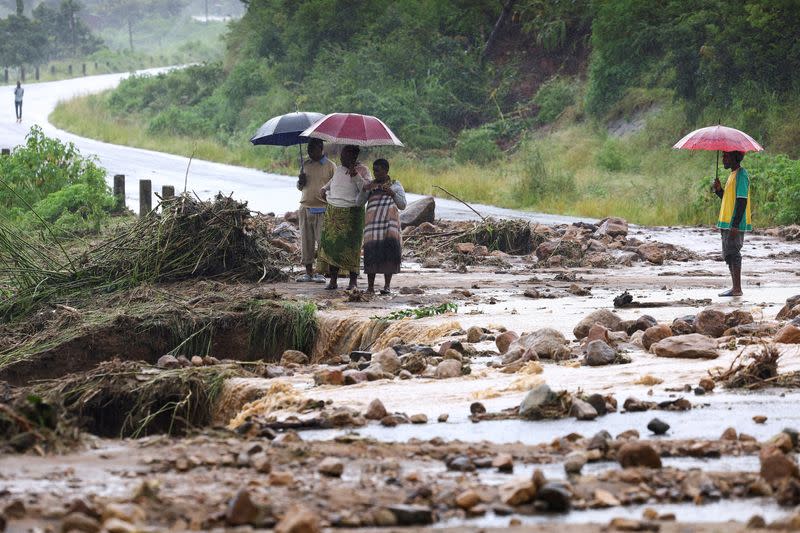 FILE PHOTO: The aftermath of Cyclone Freddy in Malawi