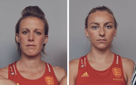 Alex Danson and Hannah Martin  - Credit: Neil Bedford