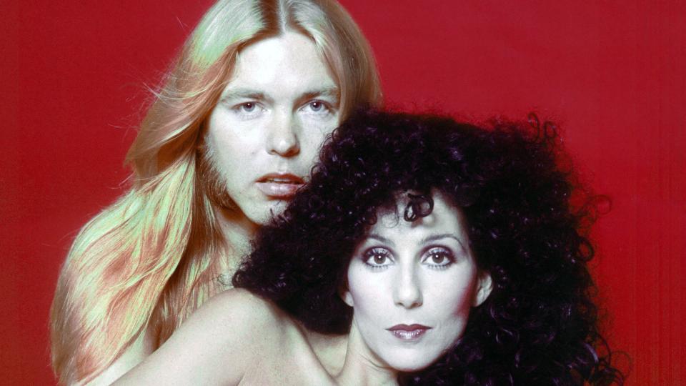 cher and greg allman portrait session