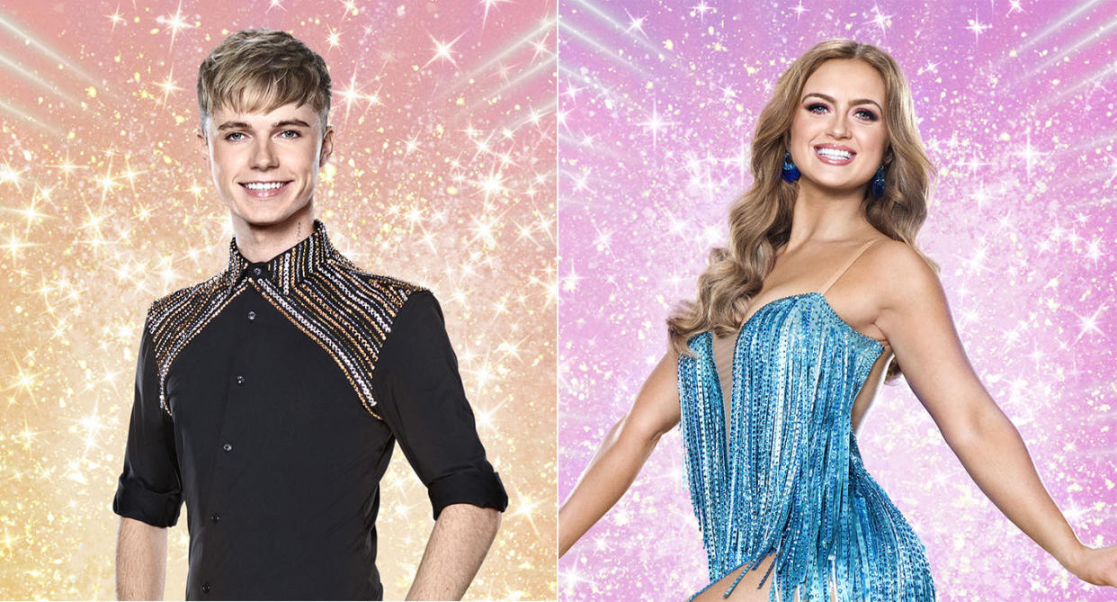 Strictly's HRVY and Masie Smith (credit: BBC)