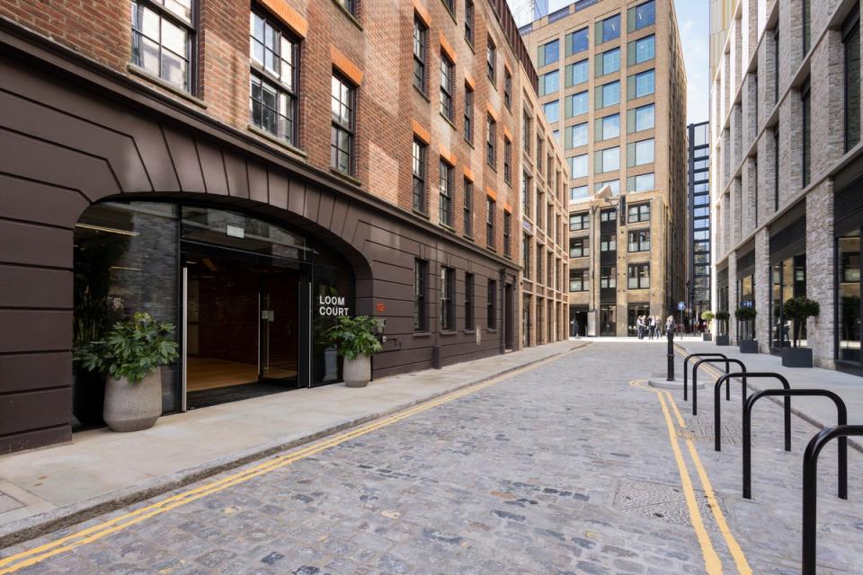 View of Norton Folgate development in Spitalfields (British Land)