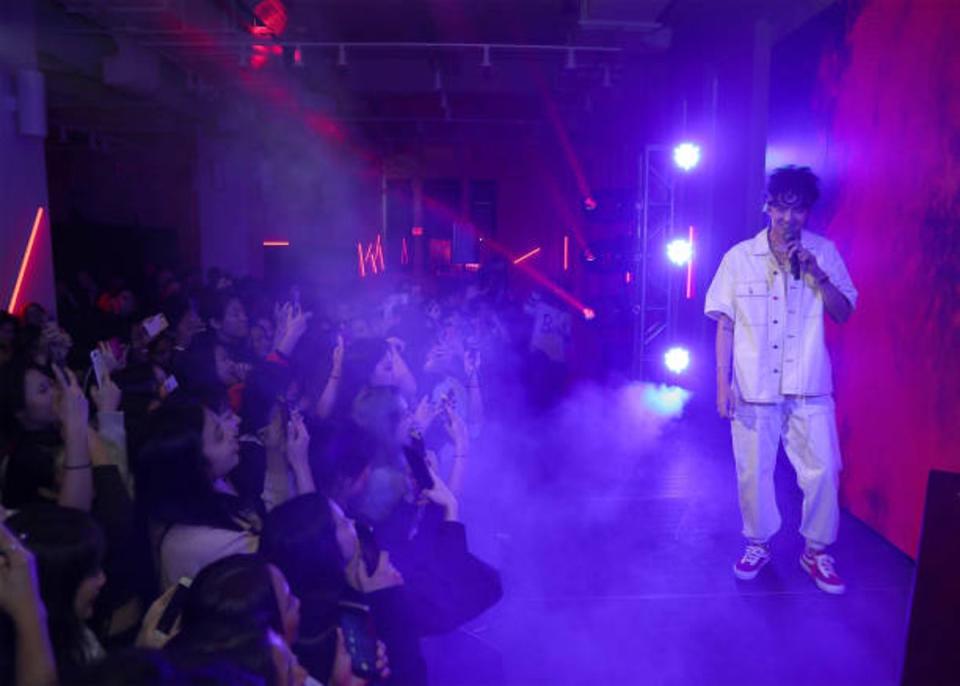 Kris Wu Performs At Interscope Records And Beats Present ‘The Antares Experience’ - An Album Release Party on November 6, 2018 in New York City (Getty Images for Interscope Reco)