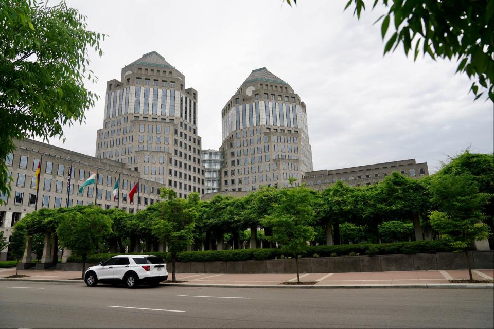 The Procter & Gamble offices in downtown Cincinnati were closed on Wednesday morning for a security concern.