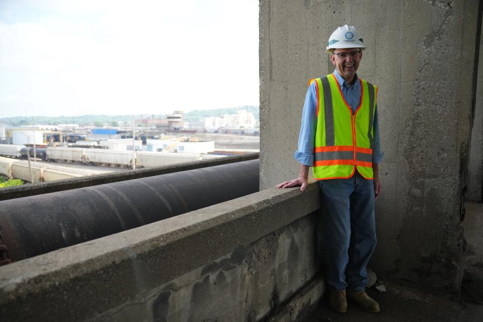 Bill Shefcik, principal structural engineer for the city's Department of Transportation & Engineering, now spends 100% of his time overseeing the Western Hills Viaduct replacement project.