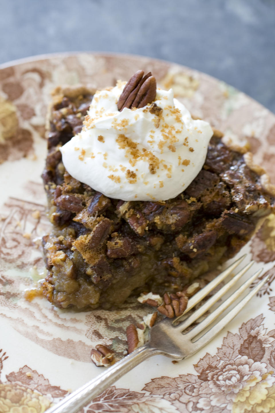 This Oct. 28, 2013 photo shows honey pecan pie in Concord, N.H. (AP Photo/Matthew Mead)