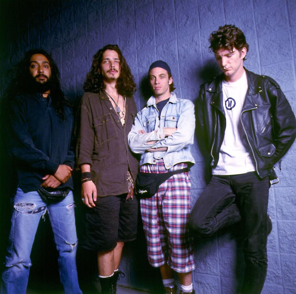 <p>Soundgarden in Chicago in 1992.</p>