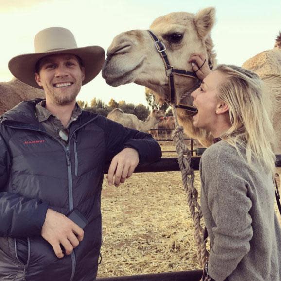 Kaley Cuoco's Australian holiday