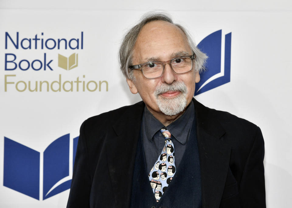 Lifetime achievement honoree Art Spiegelman attends the 73rd National Book Awards at Cipriani Wall Street on Wednesday, Nov. 16, 2022, in New York. (Photo by Evan Agostini/Invision/AP)