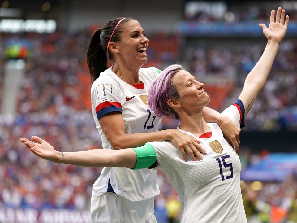 Megan Rapinoe Alex Morgan