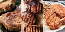 <p>More often than not, people don't get very excited over <a href="https://www.delish.com/uk/pork-recipes/" rel="nofollow noopener" target="_blank" data-ylk="slk:pork" class="link ">pork</a> chops. And that's because they've got memories of overdone, dry, sad, and flavourless ones (yep — we went there, soz mum). But we've got 13 delightful pork chop recipes that might *just* change that opinion... From <a href="https://www.delish.com/uk/cooking/recipes/a34998621/skillet-pork-chops-with-pineapple-salsa-recipe/" rel="nofollow noopener" target="_blank" data-ylk="slk:Pineapple Salsa Pork Chops" class="link ">Pineapple Salsa Pork Chops</a> to <a href="https://www.delish.com/uk/cooking/recipes/a32152630/best-grilled-pork-chops-recipe/" rel="nofollow noopener" target="_blank" data-ylk="slk:Honey Soy Pork Chops" class="link ">Honey Soy Pork Chops</a>, and even <a href="https://www.delish.com/uk/cooking/recipes/a29186691/how-to-make-smothered-pork-chops-recipe/" rel="nofollow noopener" target="_blank" data-ylk="slk:Smothered Pork Chops" class="link ">Smothered Pork Chops</a>, it's really just about your approach to cooking them. Providing you soak your chops in a nice marinade, cook them off for the right amount of time, and pair them up with something tasty, then you're onto a winning weeknight dinner. </p>