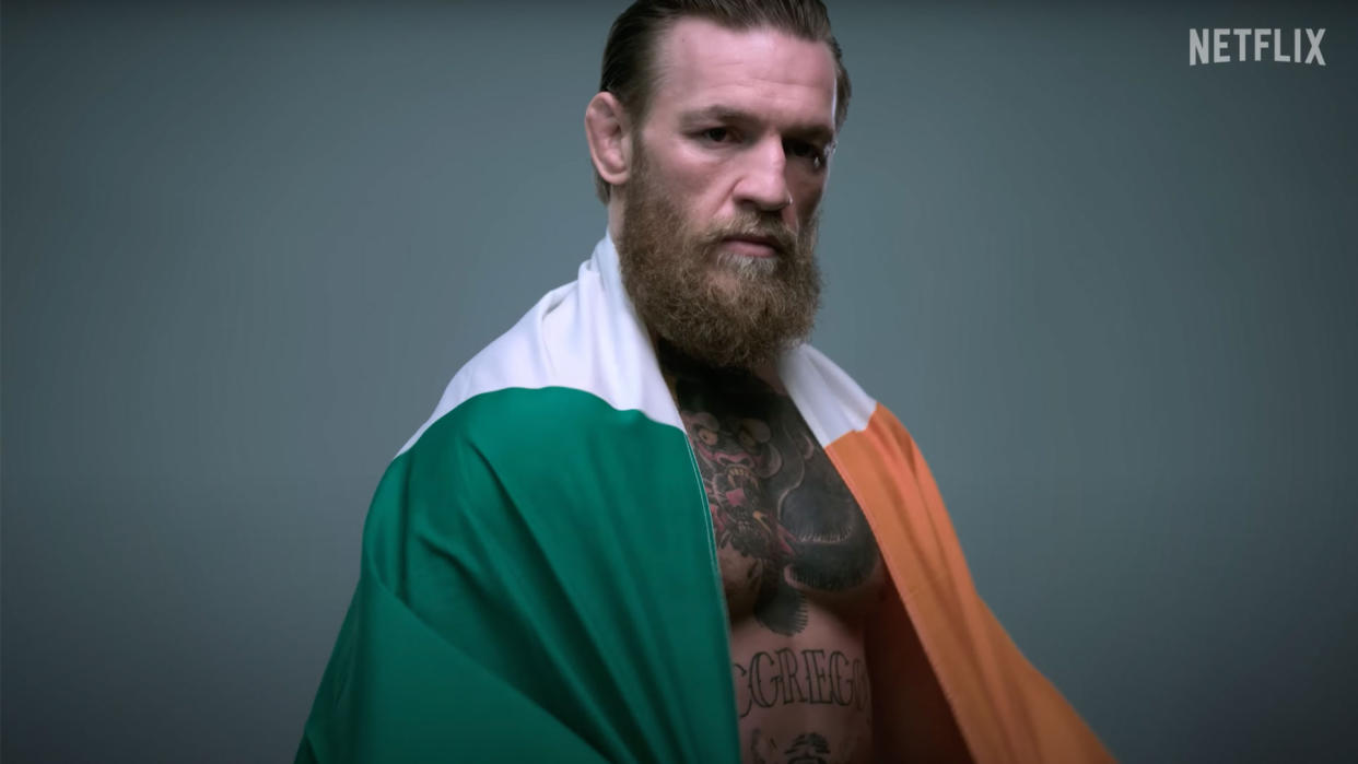  A screenshot from the trailer of McGregor Forever 