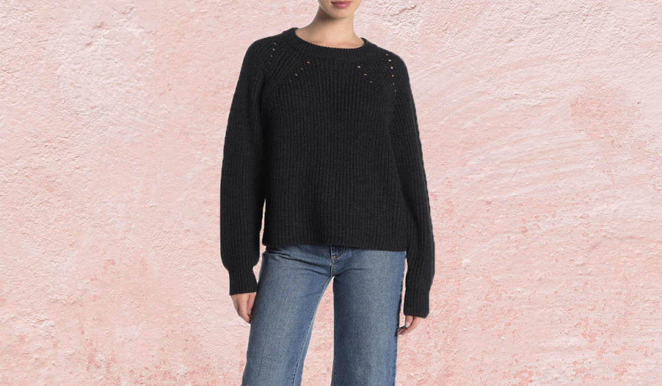 How gorgeous is this cashmere knit? (Photo: Nordstrom Rack)