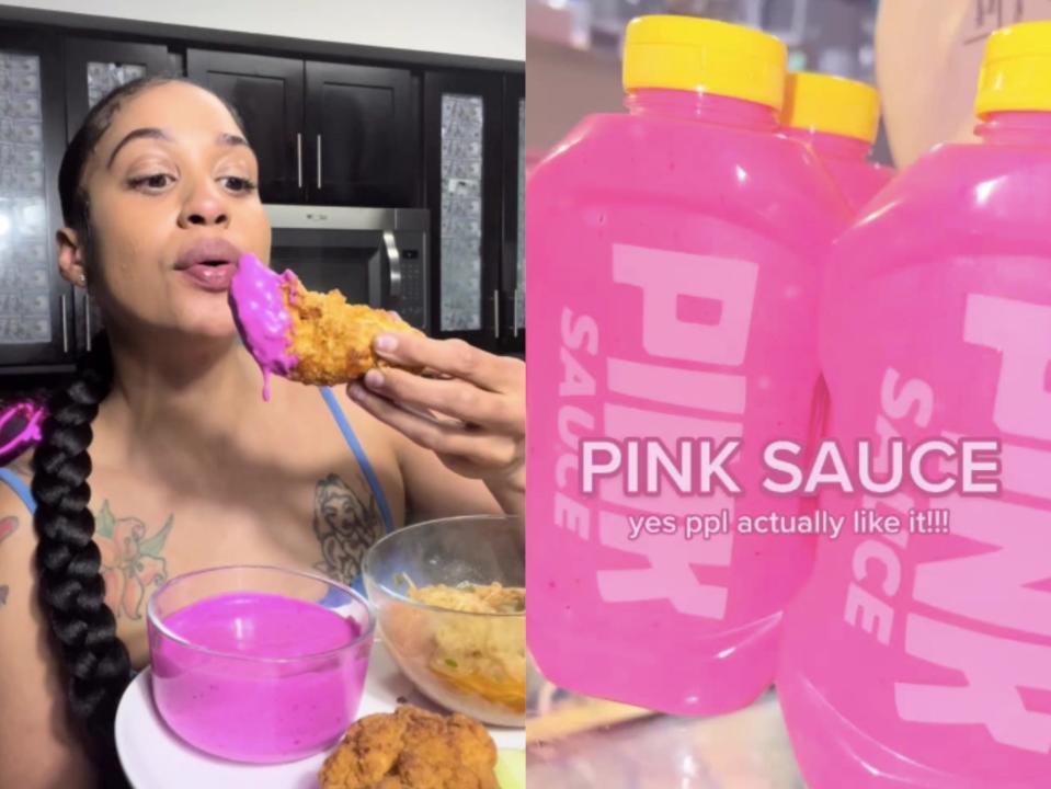 Chef Pii pink sauce