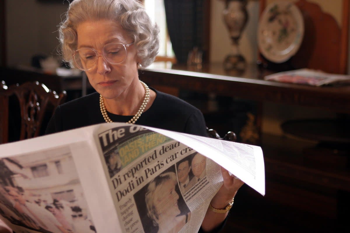 Helen Mirren playing Queen Elizabeth II in the film The Queen (PA) (PA Media)