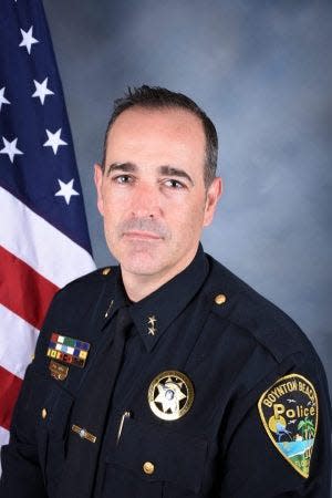 Boynton Beach interim police chief Joe DeGuilio