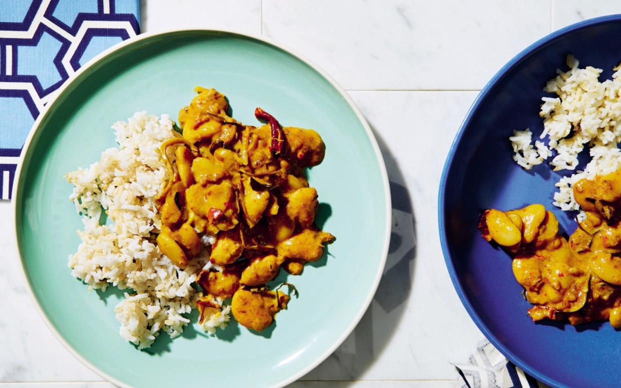 Butter bean panang curry - Louise Hagger