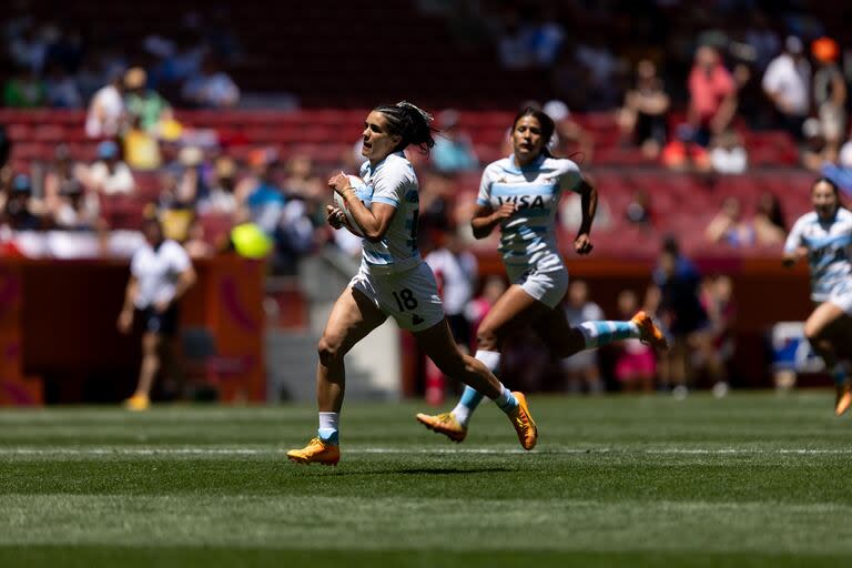 Josefina Padellaro, de las Yaguaretés, el seleccionado femenino de seven