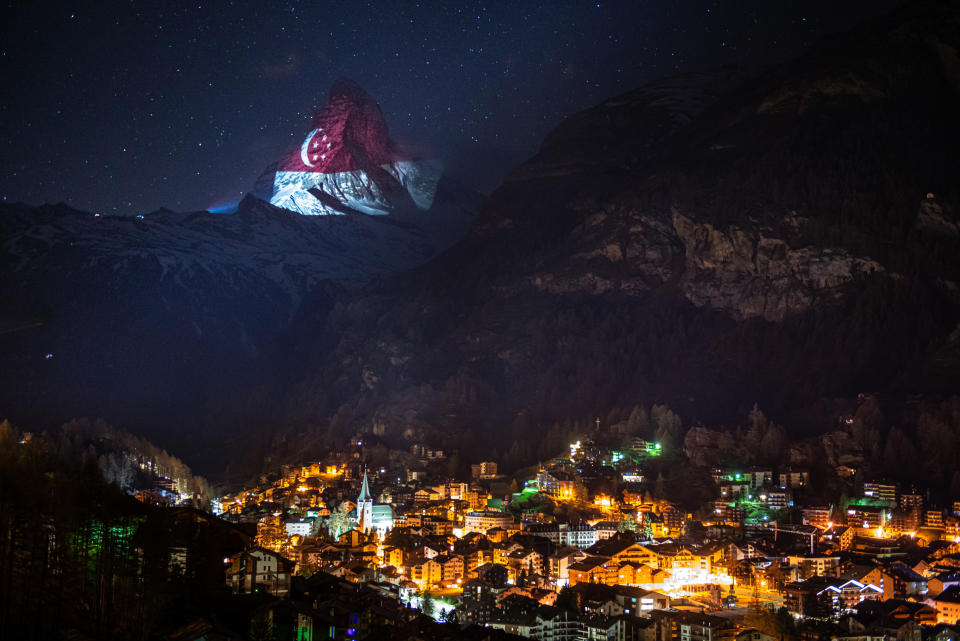 Illumination of the Matterhorn