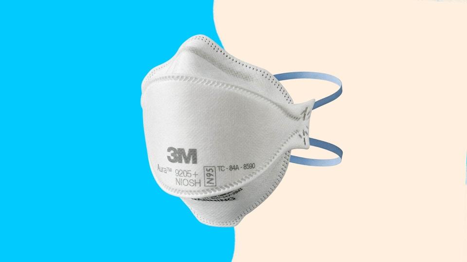 The 3M Company&#xa0;Aura Particulate Respirator&#xa0;9205+ N95.