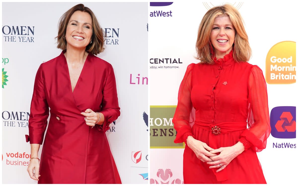 SUSANNA REID and KATE GARRAWAY (ES Composite)