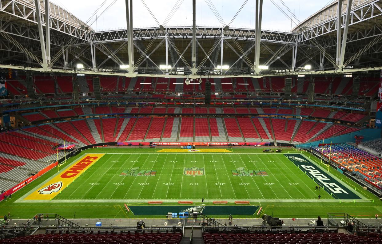 El Super Bowl LVII será en el State Farm Stadium (Foto de: ANGELA WEISS / AFP) (Foto de: ANGELA WEISS/AFP via Getty Images)